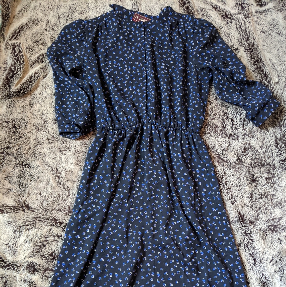 Vintage floral dress